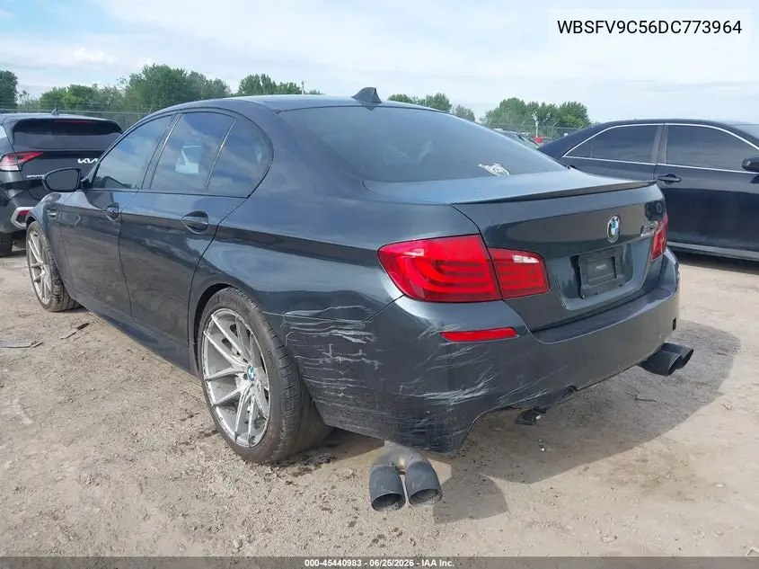 2013 BMW M5 VIN: WBSFV9C56DC773964 Lot: 45440983