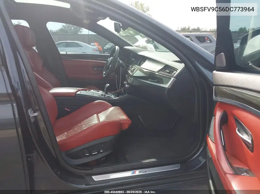 2013 BMW M5 VIN: WBSFV9C56DC773964 Lot: 45440983