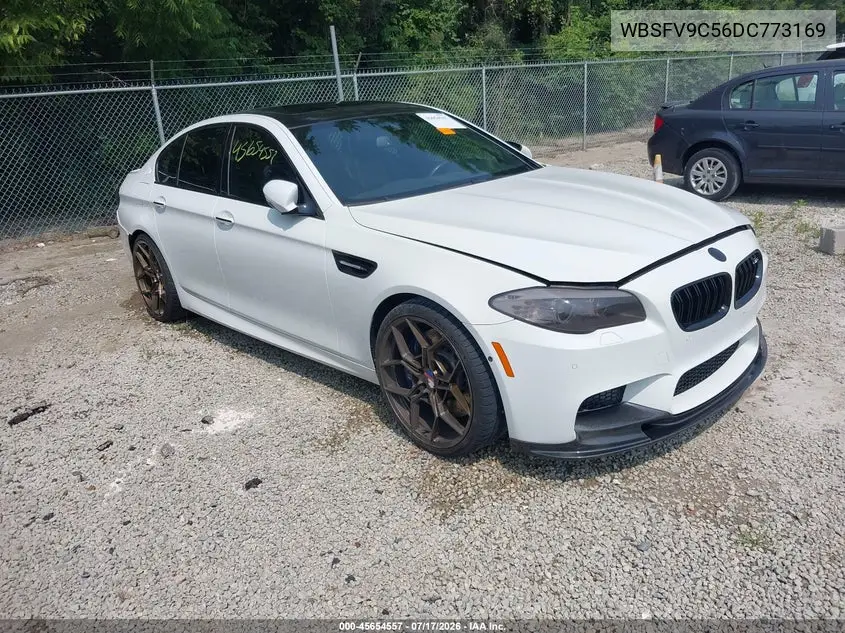 2013 BMW M5 VIN: WBSFV9C56DC773169 Lot: 45654557