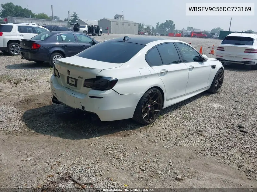 2013 BMW M5 VIN: WBSFV9C56DC773169 Lot: 45654557