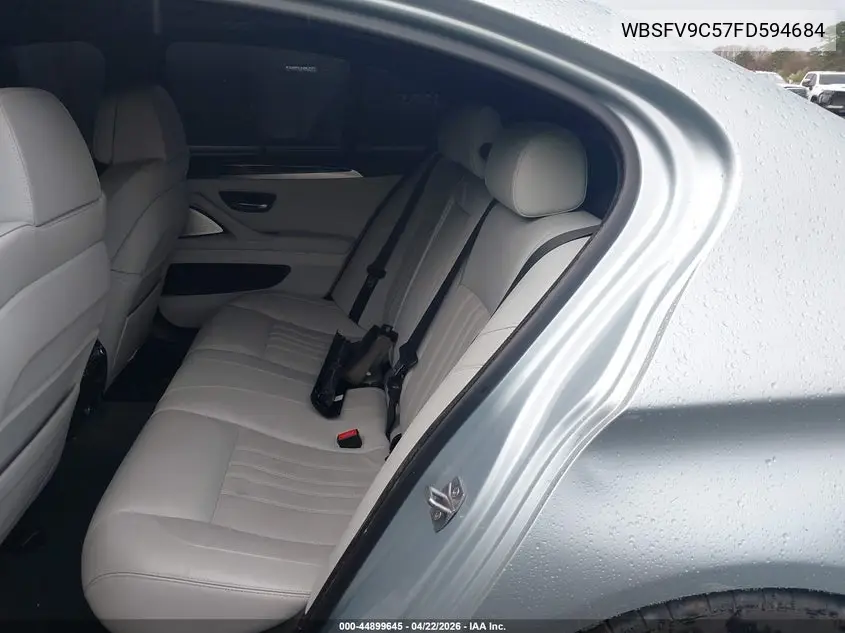 2015 BMW M5 VIN: WBSFV9C57FD594684 Lot: 44899645