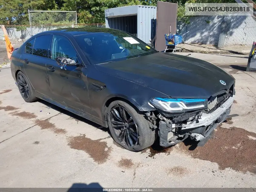 2018 BMW M5 VIN: WBSJF0C54JB283818 Lot: 43366294