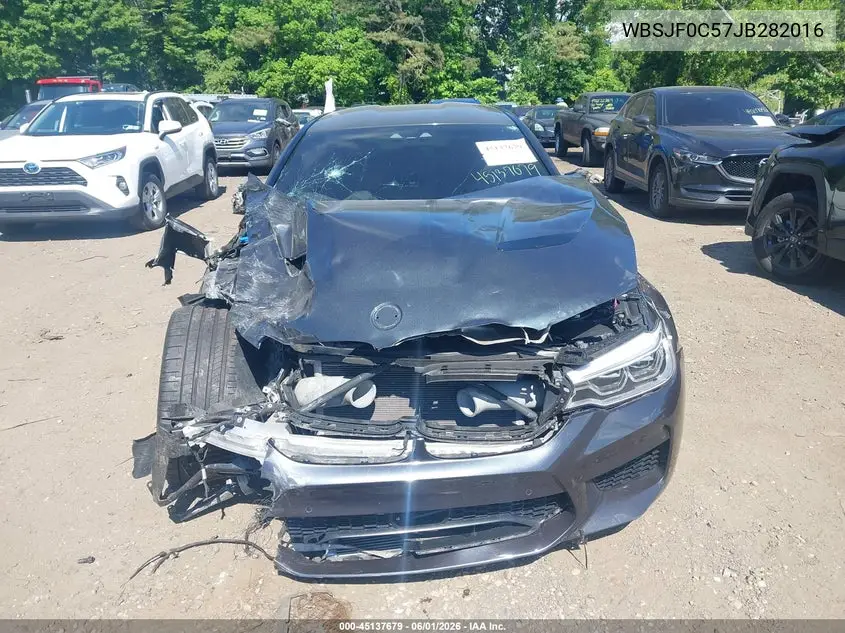 2018 BMW M5 VIN: WBSJF0C57JB282016 Lot: 45137679
