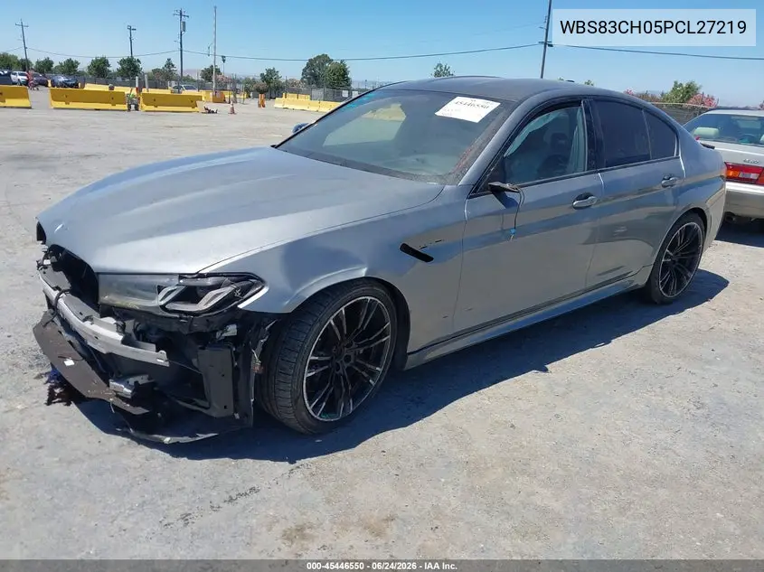 2023 BMW M5 VIN: WBS83CH05PCL27219 Lot: 45446550