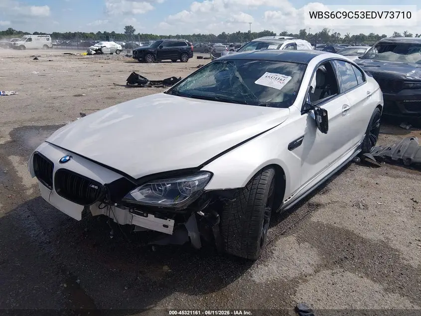 2014 BMW M6 Gran Coupe VIN: WBS6C9C53EDV73710 Lot: 45321161