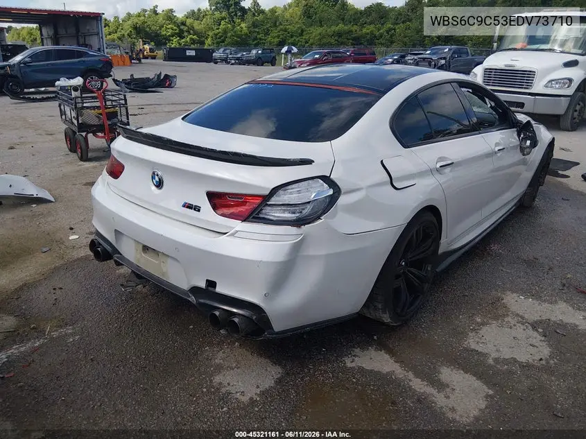 2014 BMW M6 Gran Coupe VIN: WBS6C9C53EDV73710 Lot: 45321161