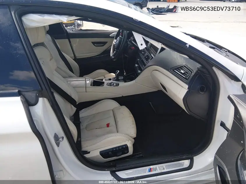 2014 BMW M6 Gran Coupe VIN: WBS6C9C53EDV73710 Lot: 45321161
