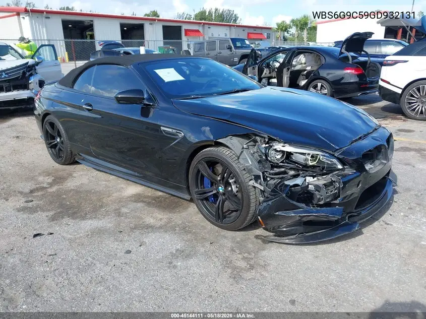 2016 BMW M6 VIN: WBS6G9C59GD932131 Lot: 45144111