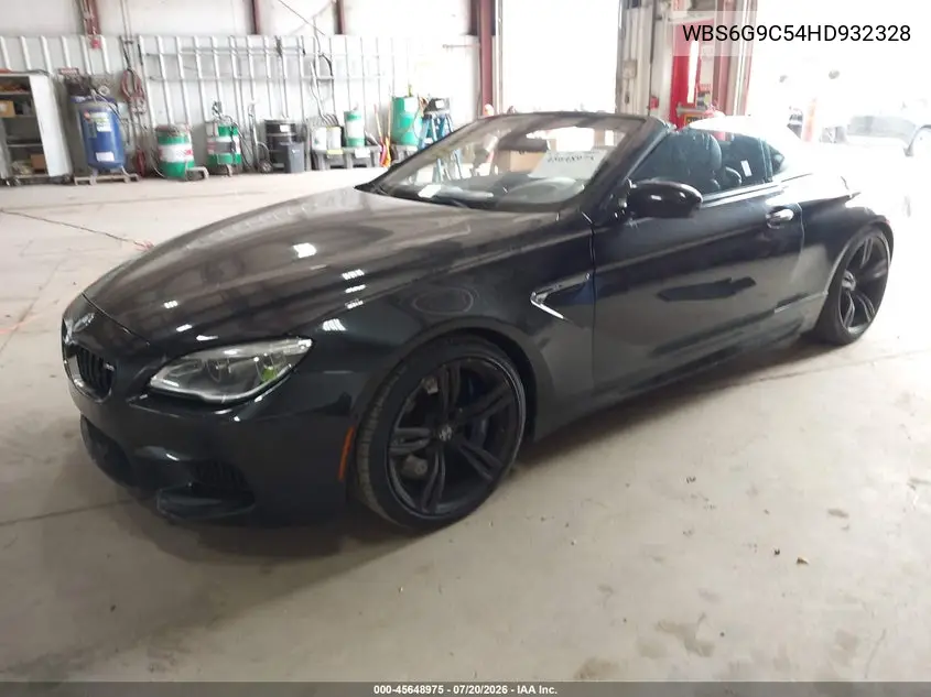 2017 BMW M6 VIN: WBS6G9C54HD932328 Lot: 45648975