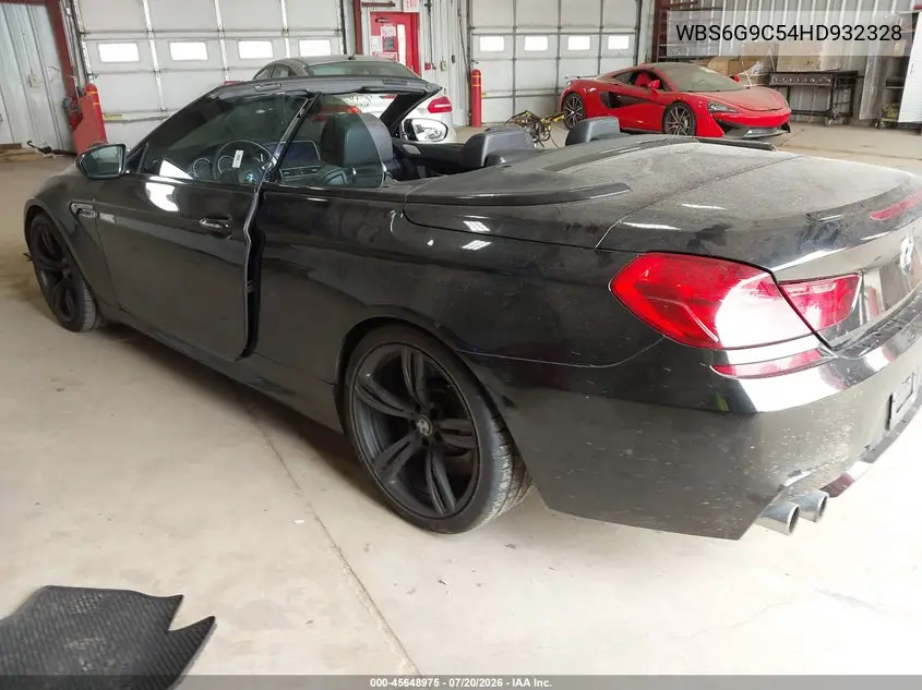 2017 BMW M6 VIN: WBS6G9C54HD932328 Lot: 45648975