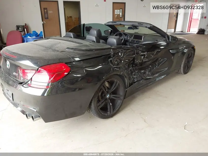 2017 BMW M6 VIN: WBS6G9C54HD932328 Lot: 45648975