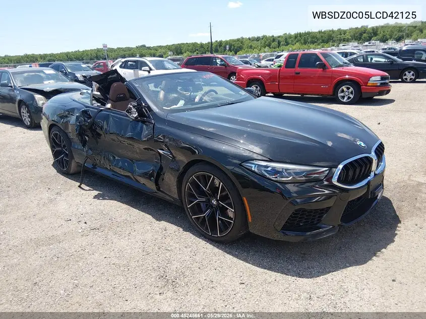2020 BMW M8 VIN: WBSDZ0C05LCD42125 Lot: 45245661