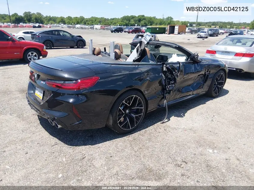 2020 BMW M8 VIN: WBSDZ0C05LCD42125 Lot: 45245661