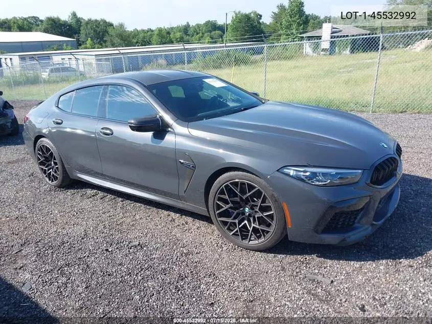 2022 BMW M8 Gran Coupe Competition VIN: WBSGV0C08NCJ05489 Lot: 45532992