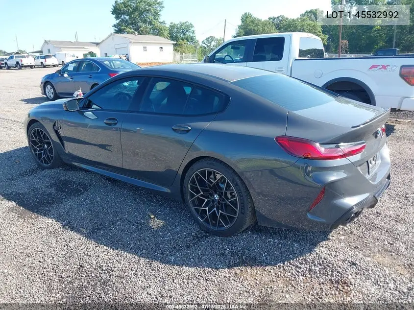 2022 BMW M8 Gran Coupe Competition VIN: WBSGV0C08NCJ05489 Lot: 45532992