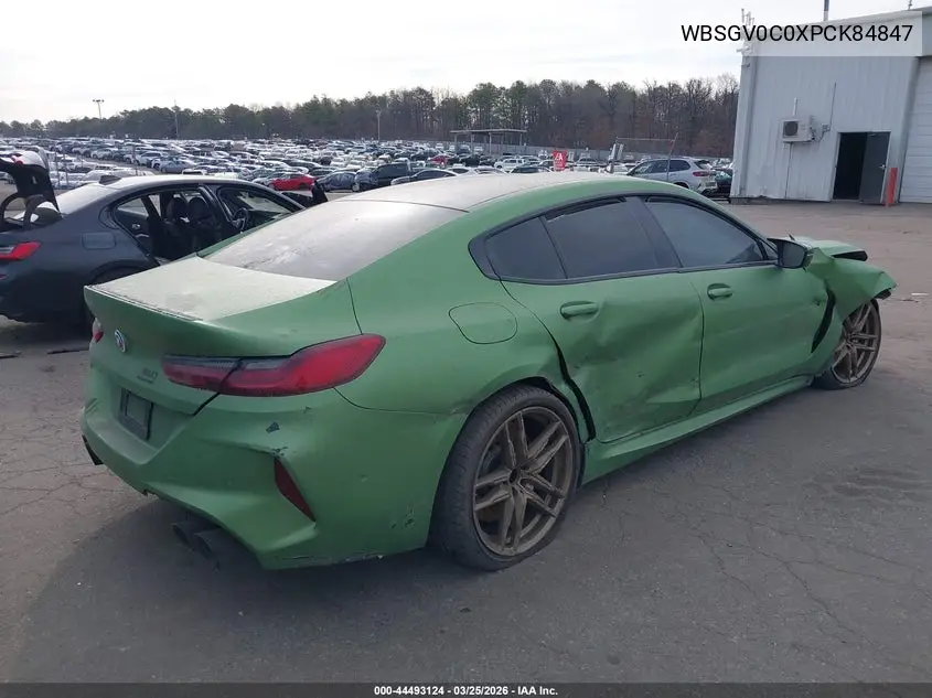 2023 BMW M8 Gran Coupe Competition VIN: WBSGV0C0XPCK84847 Lot: 44493124