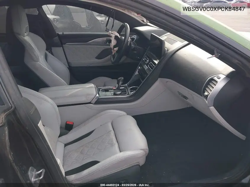 2023 BMW M8 Gran Coupe Competition VIN: WBSGV0C0XPCK84847 Lot: 44493124