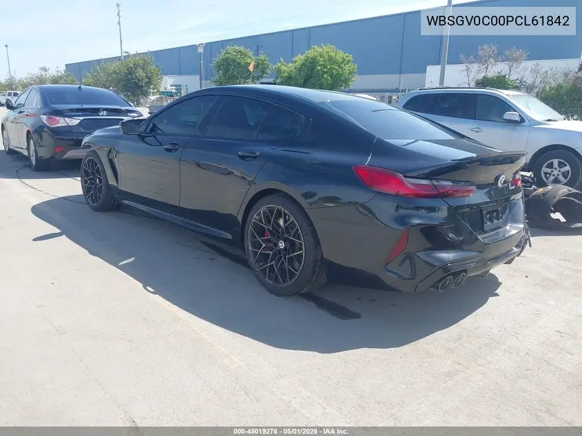 2023 BMW M8 Coupe VIN: WBSGV0C00PCL61824 Lot: 45019276