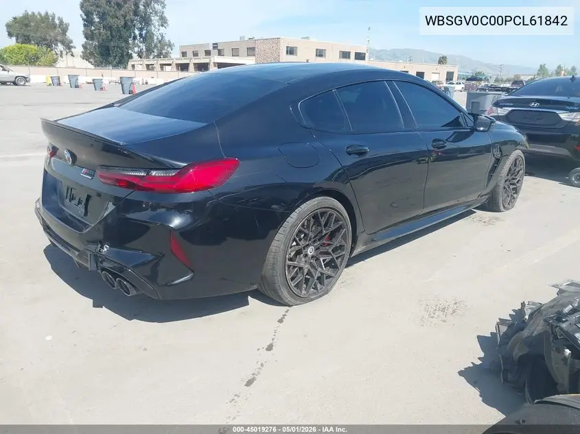 2023 BMW M8 Coupe VIN: WBSGV0C00PCL61824 Lot: 45019276