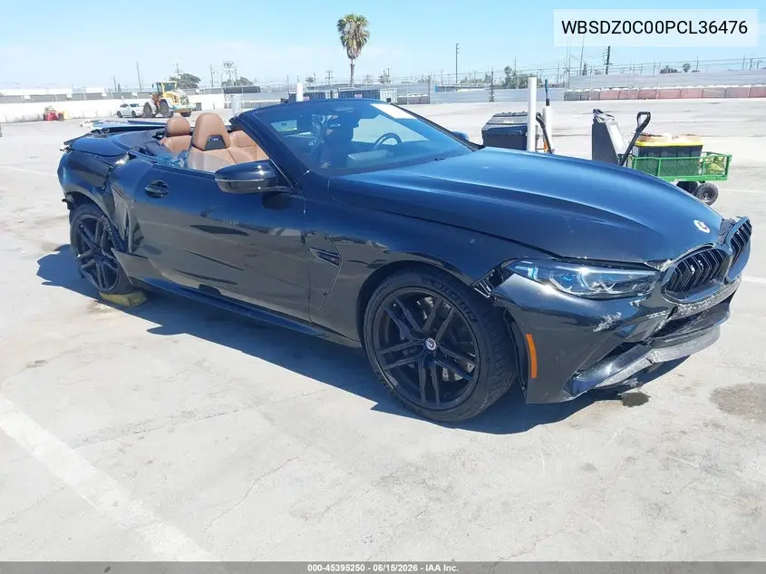 2023 BMW M8 Cabriolet Competition VIN: WBSDZ0C00PCL36476 Lot: 45395250