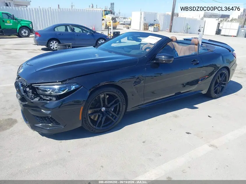 2023 BMW M8 Cabriolet Competition VIN: WBSDZ0C00PCL36476 Lot: 45395250