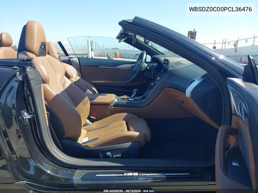 2023 BMW M8 Cabriolet Competition VIN: WBSDZ0C00PCL36476 Lot: 45395250