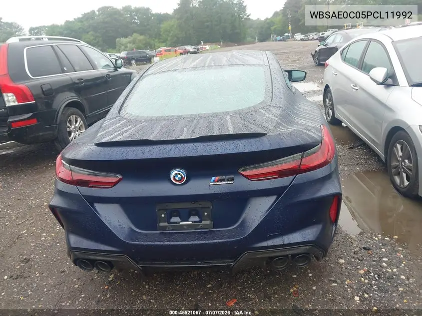 2023 BMW M8 Competition VIN: WBSAE0C05PCL11992 Lot: 45521067
