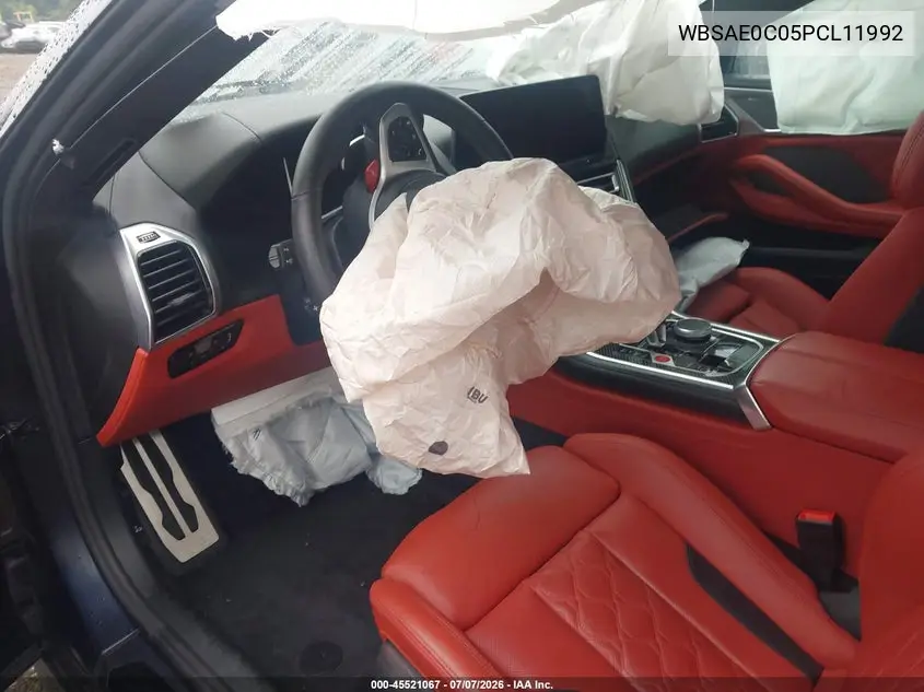2023 BMW M8 Competition VIN: WBSAE0C05PCL11992 Lot: 45521067