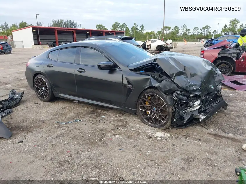 2024 BMW M8 Gran Coupe Competition VIN: WBSGV0C04RCP30509 Lot: 45308217