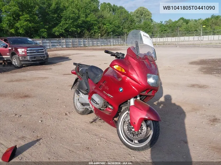 1996 BMW R1100 Rt/Rtl VIN: WB1041805T0441090 Lot: 44987492