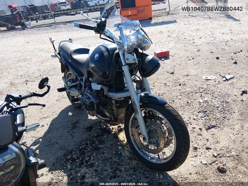 1998 BMW R1100 R VIN: WB10407B8WZB80442 Lot: 45252025