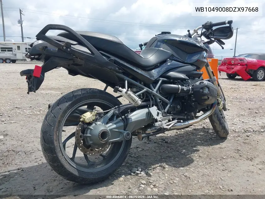 2013 BMW R1200 R VIN: WB1049008DZX97668 Lot: 45454974