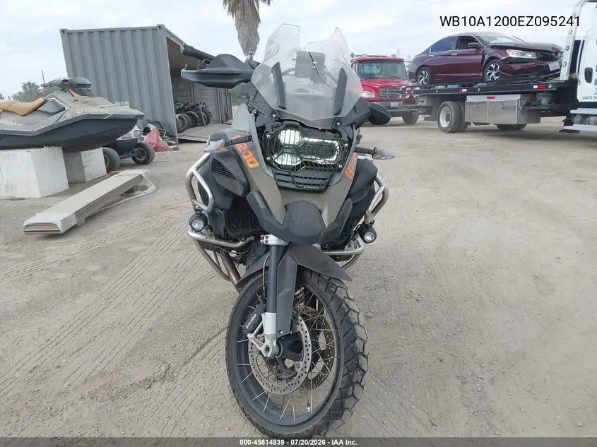 2014 BMW R1200 Gs Adventure VIN: WB10A1200EZ095241 Lot: 45614839