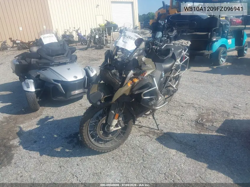 2015 BMW R1200 Gs Adventure VIN: WB10A1209FZ096941 Lot: 45548696