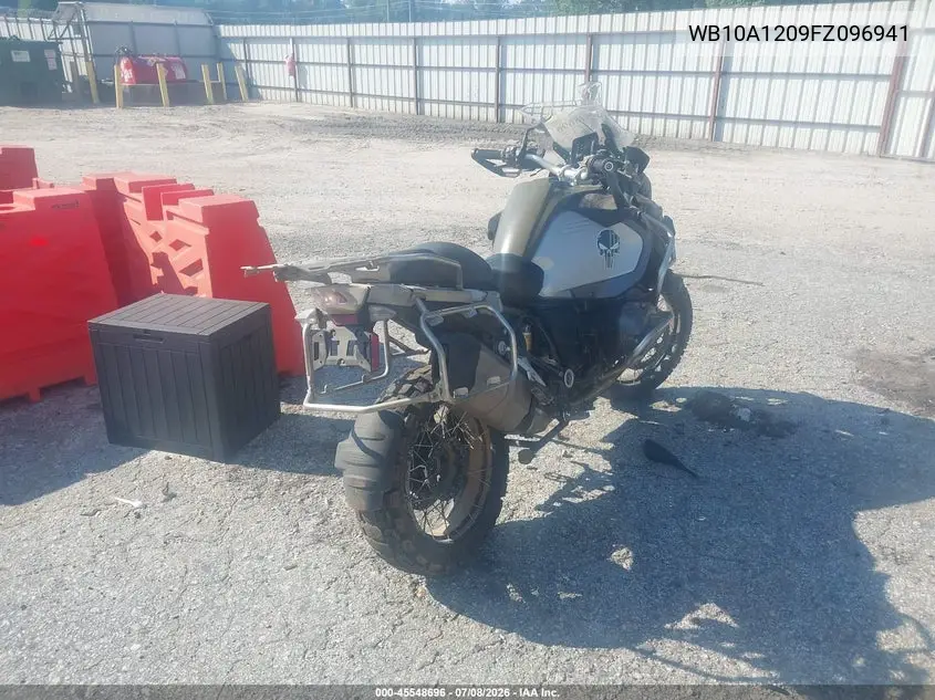 2015 BMW R1200 Gs Adventure VIN: WB10A1209FZ096941 Lot: 45548696