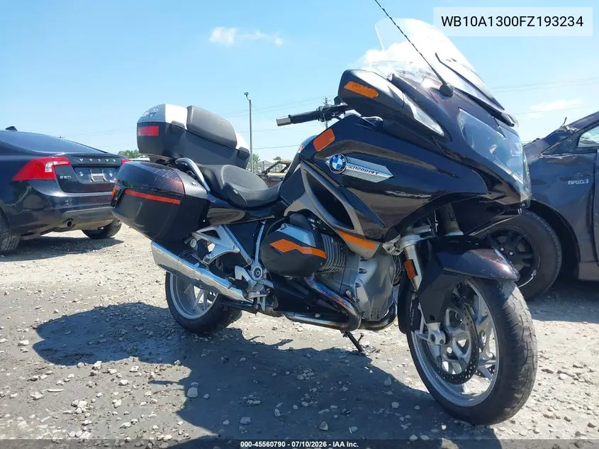 2015 BMW R1200 Rt VIN: WB10A1300FZ193234 Lot: 45560790