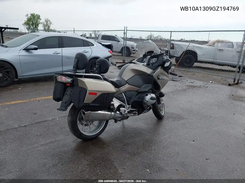 2016 BMW R1200 Rt VIN: WB10A1309GZ194769 Lot: 44956845