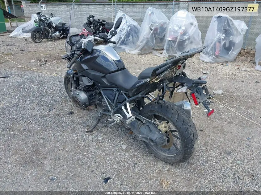 2016 BMW R1200 R VIN: WB10A1409GZ197377 Lot: 45003676
