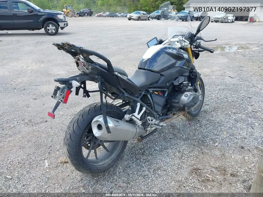 2016 BMW R1200 R VIN: WB10A1409GZ197377 Lot: 45003676