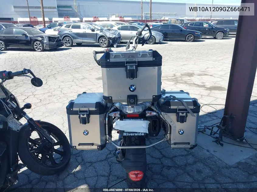 2016 BMW R1200 Gs Adventure VIN: WB10A1209GZ666471 Lot: 45574099