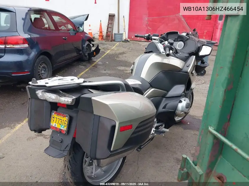 2017 BMW R1200 Rt VIN: WB10A1306HZ466454 Lot: 43209019