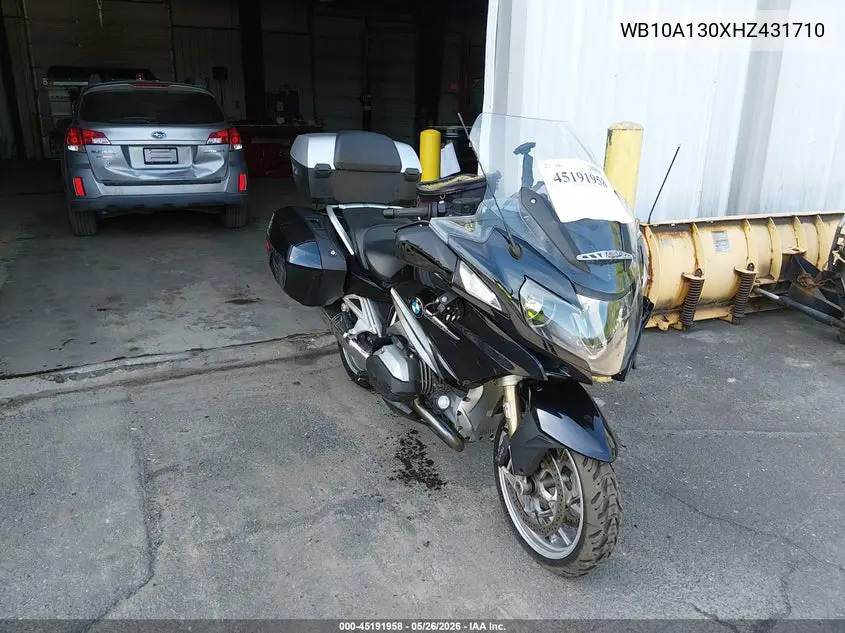 2017 BMW R1200 Rt VIN: WB10A130XHZ431710 Lot: 45191958