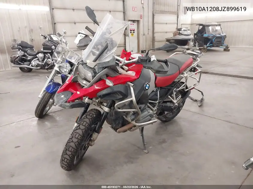2018 BMW R1200 Gs Adventure VIN: WB10A1208JZ899619 Lot: 45193271