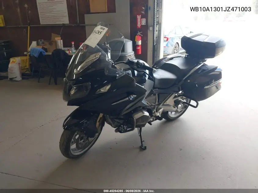 2018 BMW R1200 Rt VIN: WB10A1301JZ471003 Lot: 45284285