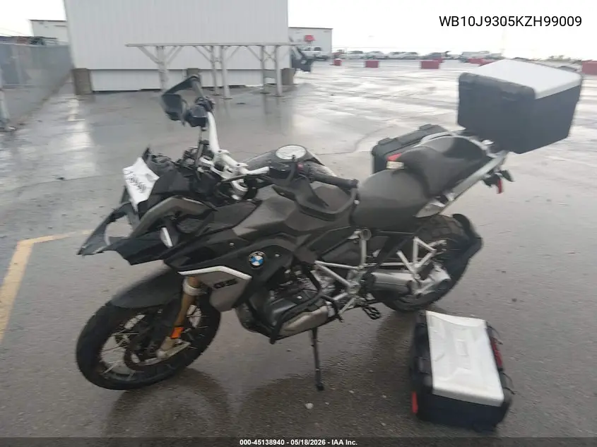 2019 BMW R 1250 Gs VIN: WB10J9305KZH99009 Lot: 45138940