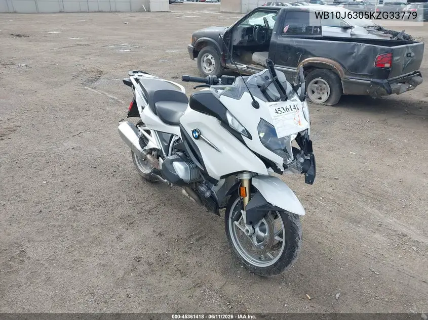 2019 BMW R 1250 Rt VIN: WB10J6305KZG33779 Lot: 45361418