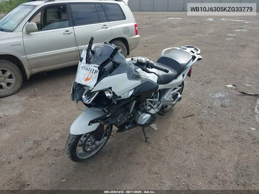 2019 BMW R 1250 Rt VIN: WB10J6305KZG33779 Lot: 45361418