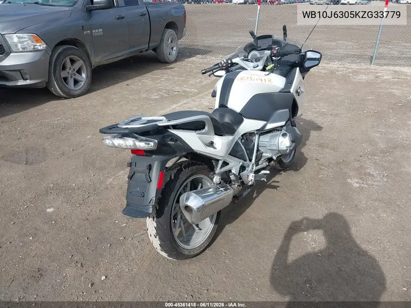 2019 BMW R 1250 Rt VIN: WB10J6305KZG33779 Lot: 45361418