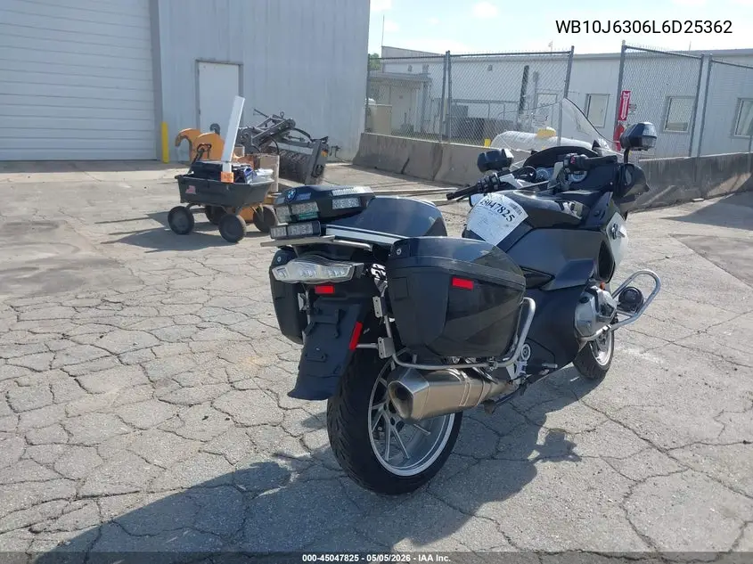 2020 BMW R 1250 Rt VIN: WB10J6306L6D25362 Lot: 45047825