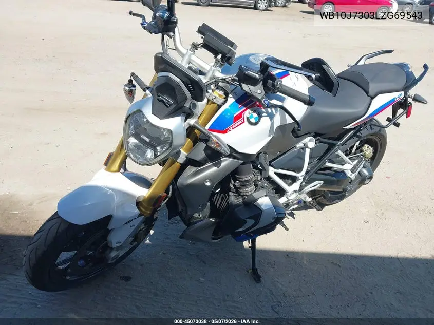 2020 BMW R 1250 R VIN: WB10J7303LZG69543 Lot: 45073038